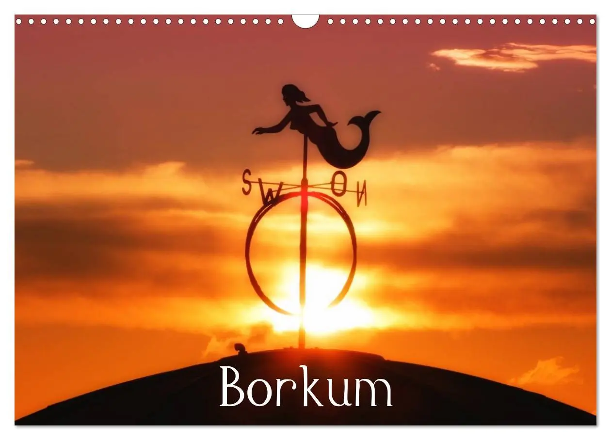 Cover: 9783516161731 | Borkum (Wandkalender 2026 DIN A3 quer), CALVENDO Monatskalender | 2026