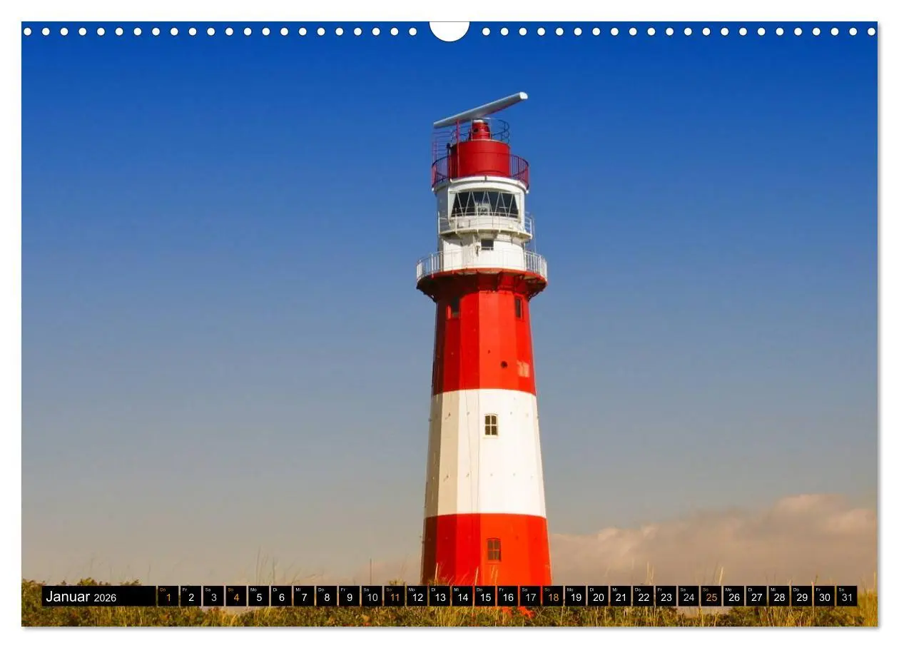 Bild: 9783516161731 | Borkum (Wandkalender 2026 DIN A3 quer), CALVENDO Monatskalender | 2026
