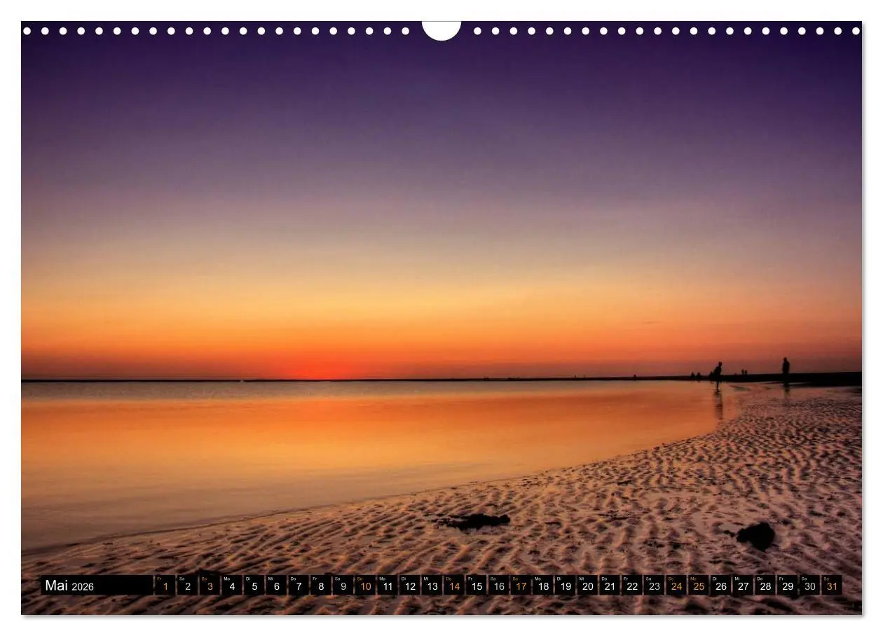 Bild: 9783516161731 | Borkum (Wandkalender 2026 DIN A3 quer), CALVENDO Monatskalender | 2026