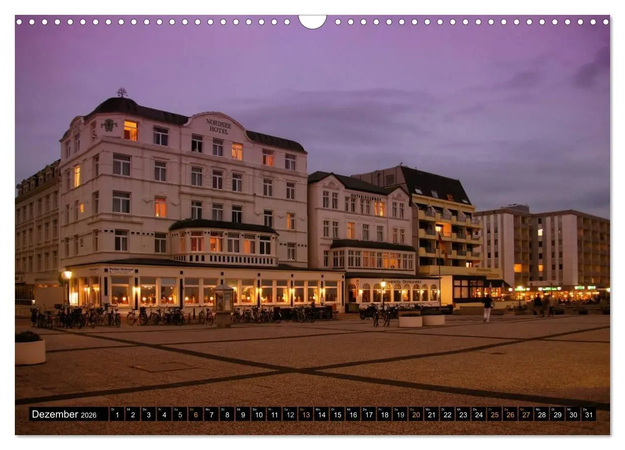 Bild: 9783516161731 | Borkum (Wandkalender 2026 DIN A3 quer), CALVENDO Monatskalender | 2026