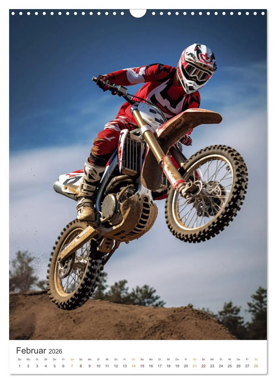 Bild: 9783516301731 | Motocross - Mit Leib und Seele dabei (Wandkalender 2026 DIN A3...