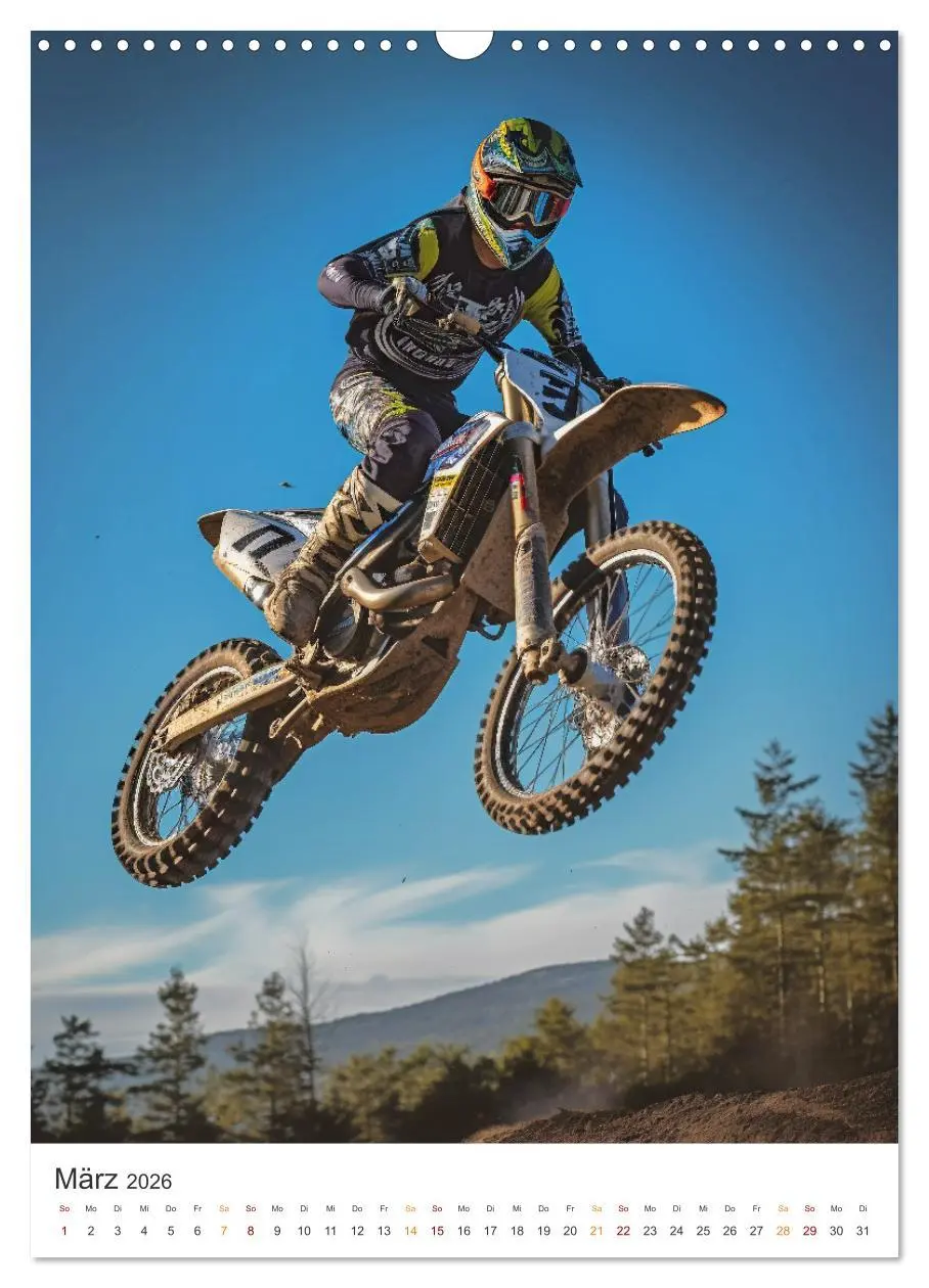 Bild: 9783516301731 | Motocross - Mit Leib und Seele dabei (Wandkalender 2026 DIN A3...