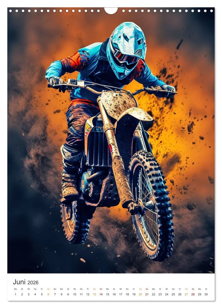 Bild: 9783516301731 | Motocross - Mit Leib und Seele dabei (Wandkalender 2026 DIN A3...