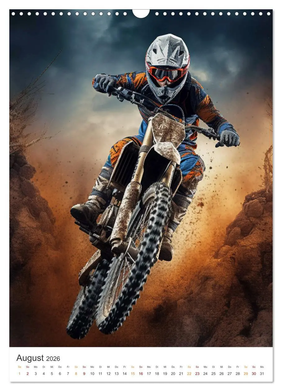 Bild: 9783516301731 | Motocross - Mit Leib und Seele dabei (Wandkalender 2026 DIN A3...
