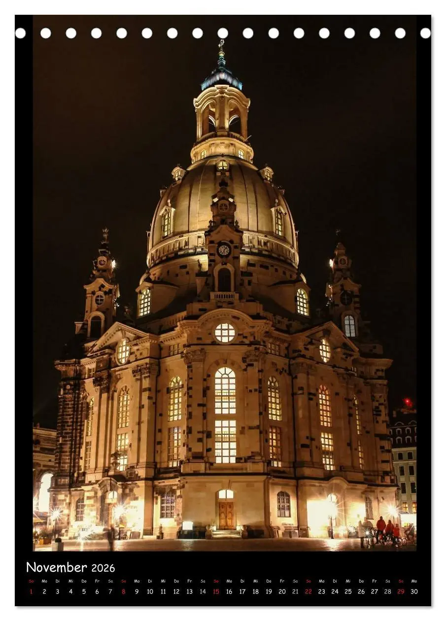 Bild: 9783516471731 | Frauenkirche Dresden (Tischkalender 2026 DIN A5 hoch), CALVENDO...