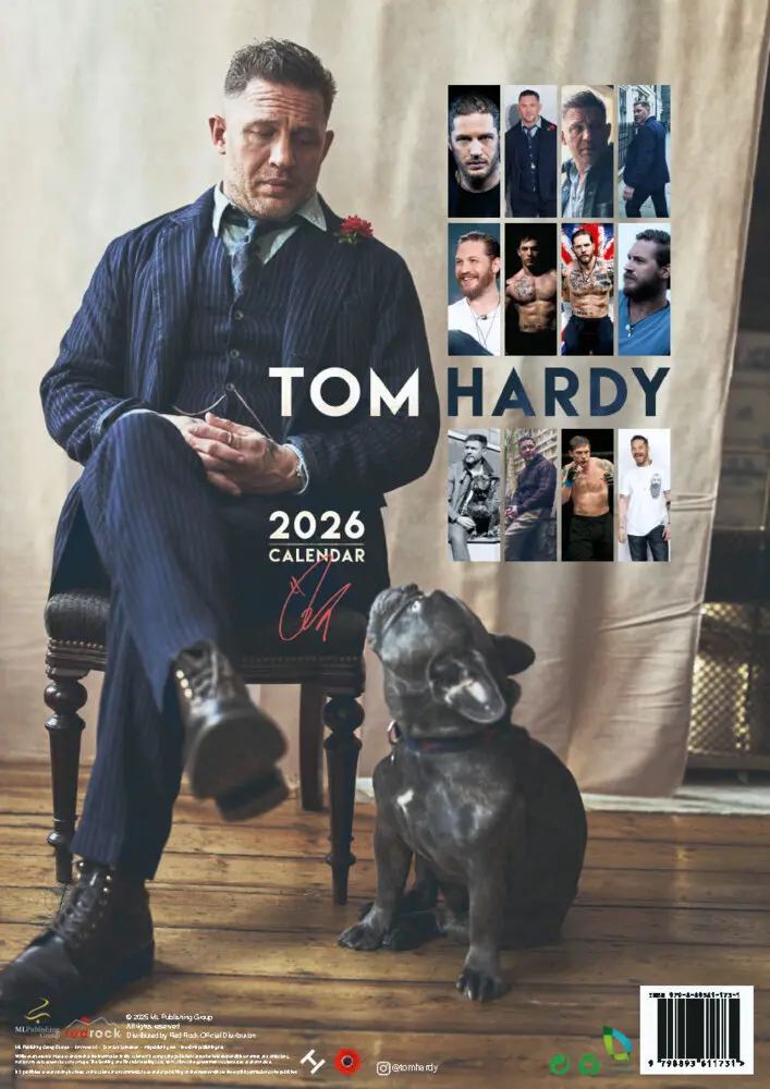 Bild: 9798893611731 | Tom Hardy 2026 | Offizieller Kalender | Kalender | 14 S. | Deutsch