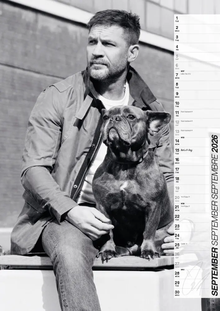 Bild: 9798893611731 | Tom Hardy 2026 | Offizieller Kalender | Kalender | 14 S. | Deutsch