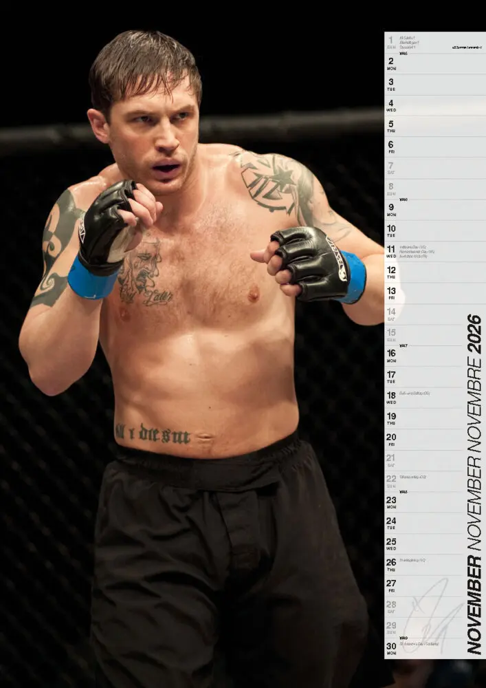 Bild: 9798893611731 | Tom Hardy 2026 | Offizieller Kalender | Kalender | 14 S. | Deutsch