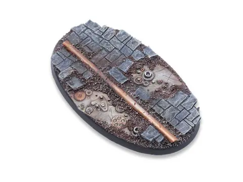Cover: 704270721831 | Ancient Machinery Bases - 90mm Oval 2 | deutsch | Tabletop-Art