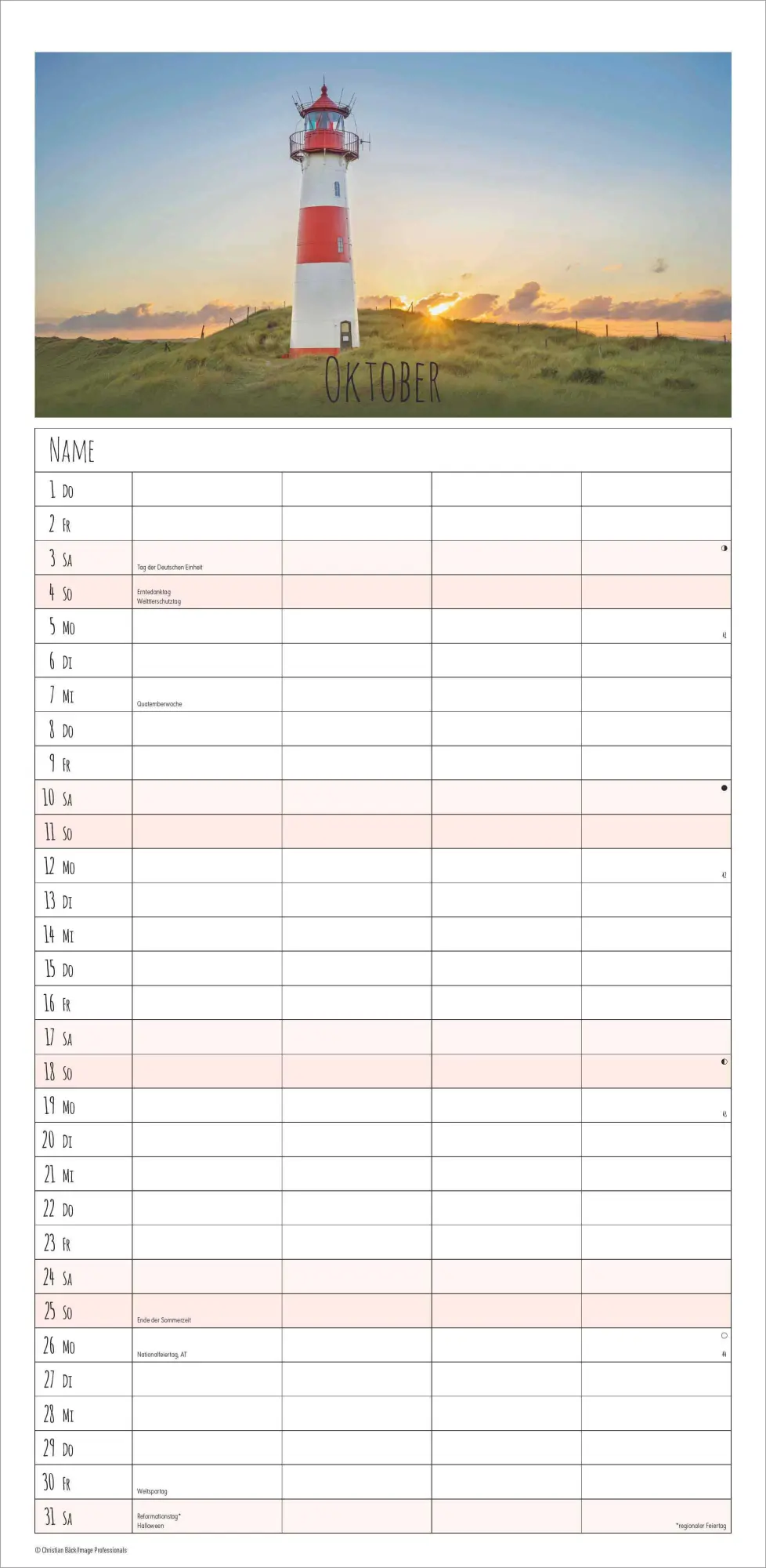 Bild: 4069095001831 | Familienplaner Seeblick 2026 - Familien-Timer 22x45 cm - mit...