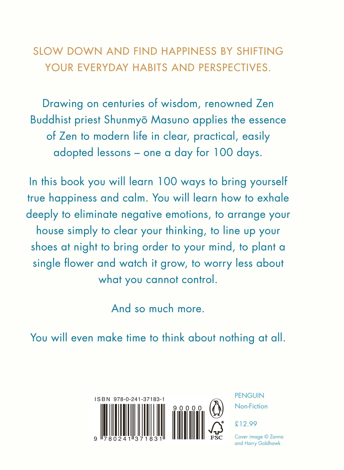 Rückseite: 9780241371831 | Zen: The Art of Simple Living | Shunmyo Masuno | Buch | Gebunden