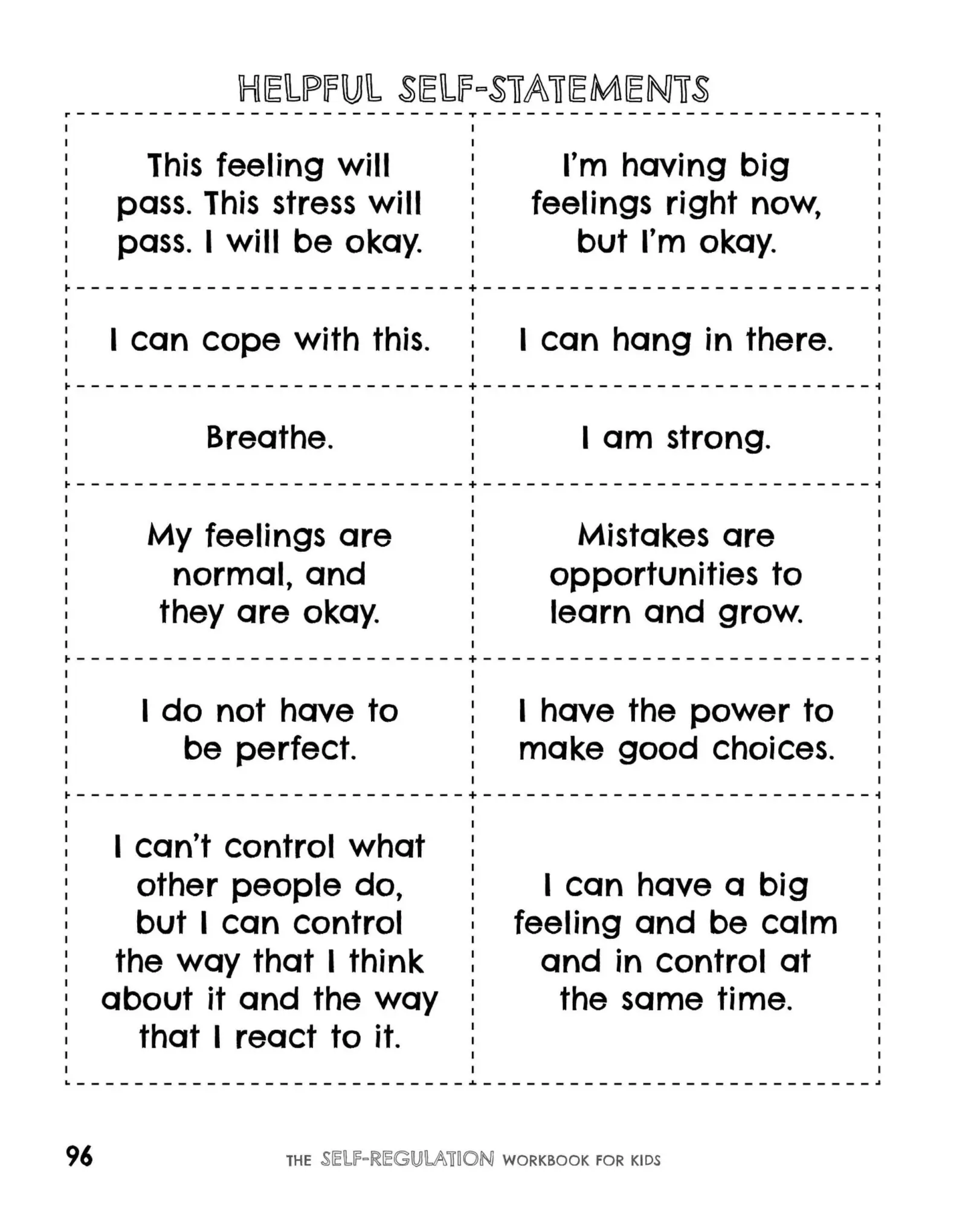 Bild: 9781646041831 | The Self-Regulation Workbook for Kids | Jenna Berman | Taschenbuch