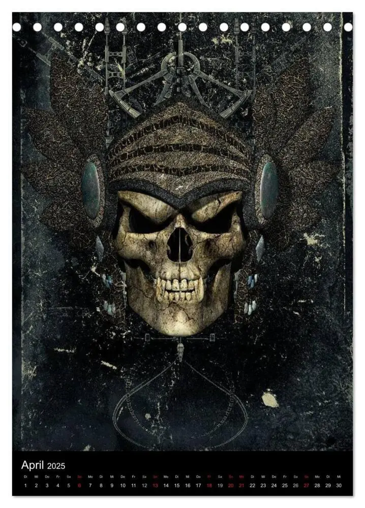 Bild: 9783457061831 | S.O.D. - Skulls Of Death Vol. I - Totenkopf Artworks (Tischkalender...