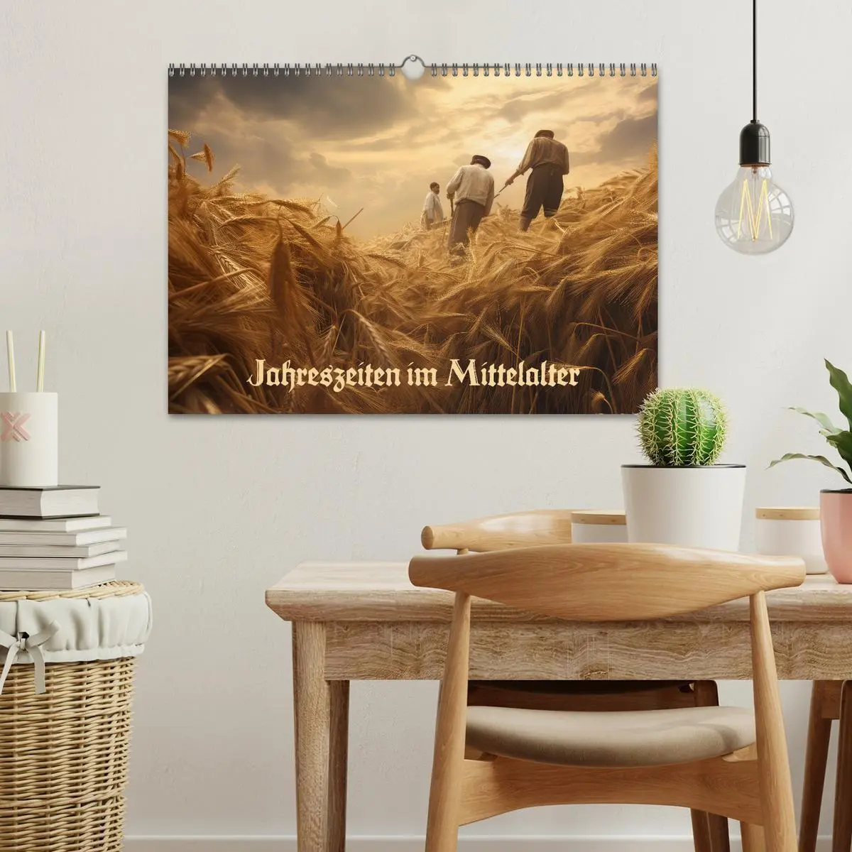 Bild: 9783457511831 | Jahreszeiten im Mittelalter (Wandkalender 2026 DIN A3 quer),...