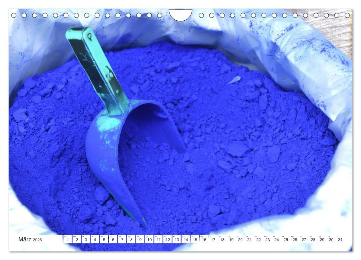 Bild: 9783457821831 | Chefchaouen - Blue Details (Wandkalender 2026 DIN A4 quer),...