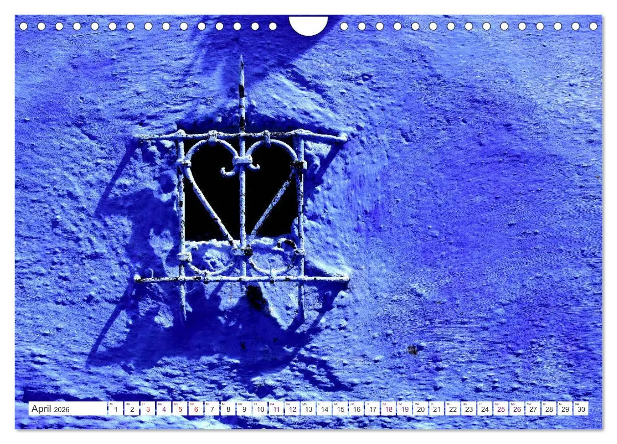 Bild: 9783457821831 | Chefchaouen - Blue Details (Wandkalender 2026 DIN A4 quer),...