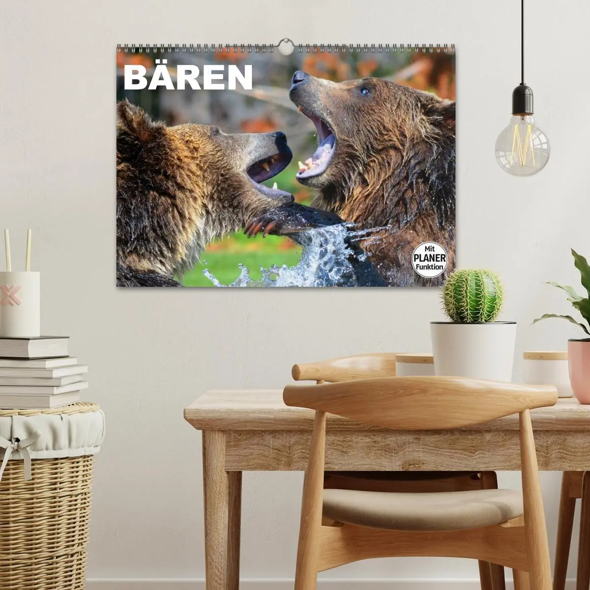 Bild: 9783457991831 | Bären (Wandkalender 2026 DIN A3 quer), CALVENDO Monatskalender | 2026