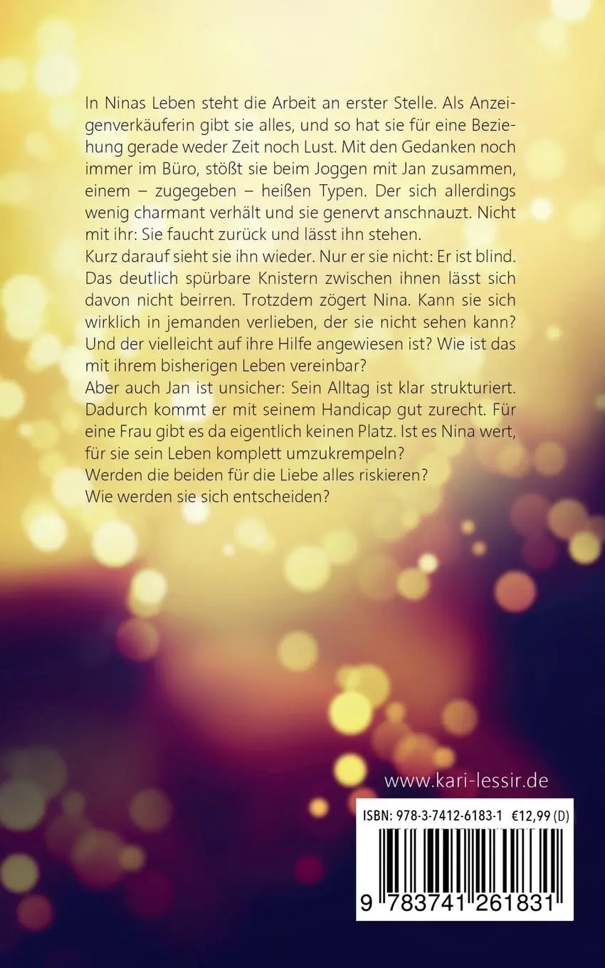 Rückseite: 9783741261831 | Blind Date mit der Liebe | Kari Lessír | Taschenbuch | 284 S. | 2016