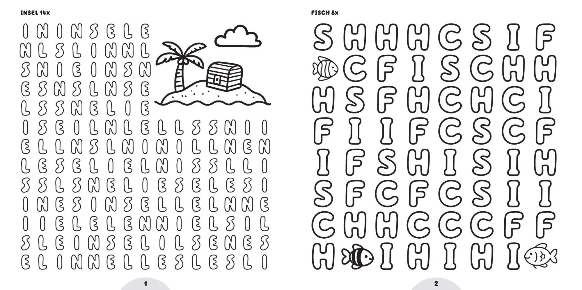 Bild: 9783987641831 | Cozy Word Search Holiday Vibes | Supersüße Wortsuchrätsel zum Ausmalen