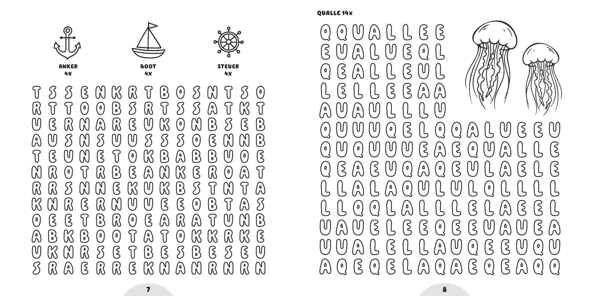 Bild: 9783987641831 | Cozy Word Search Holiday Vibes | Supersüße Wortsuchrätsel zum Ausmalen