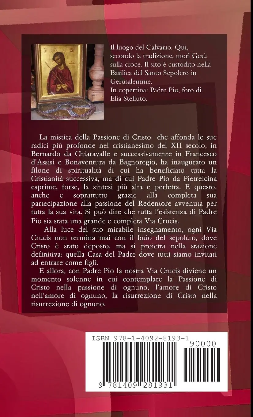 Rückseite: 9781409281931 | La Via Crucis con Padre Pio da Pietrelcina | Donato Calabrese | Buch