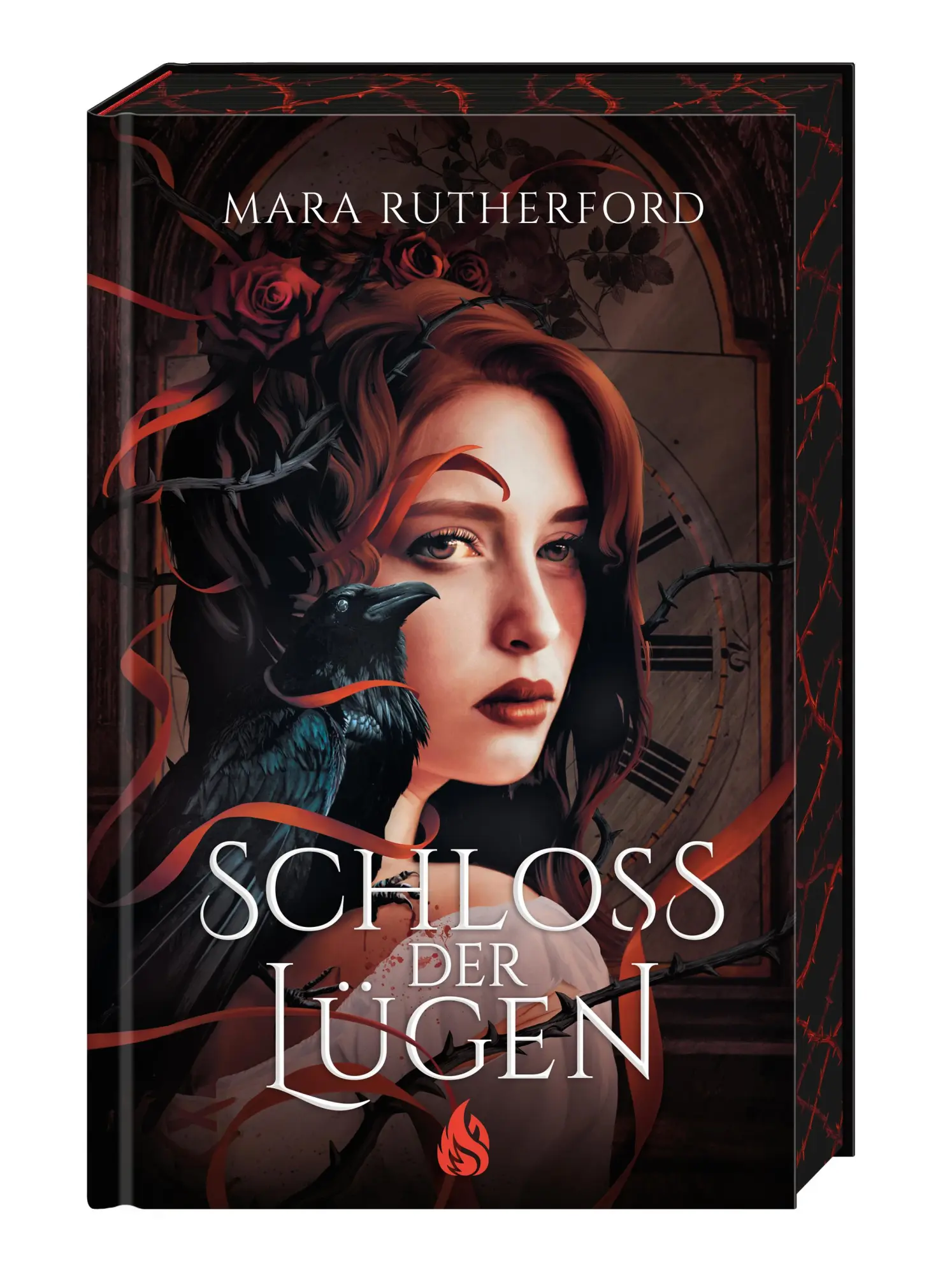 Cover: 9783038801931 | Schloss der Lügen | *Erstauflage mit Farbschnitt* | Mara Rutherford