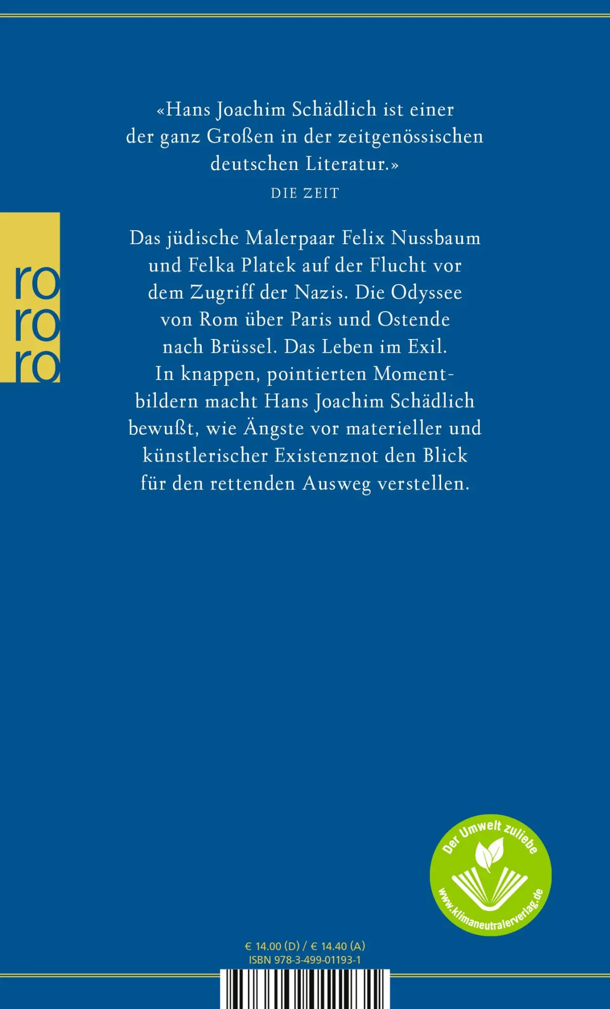 Rückseite: 9783499011931 | Felix und Felka | Hans Joachim Schädlich | Taschenbuch | 200 S. | 2023