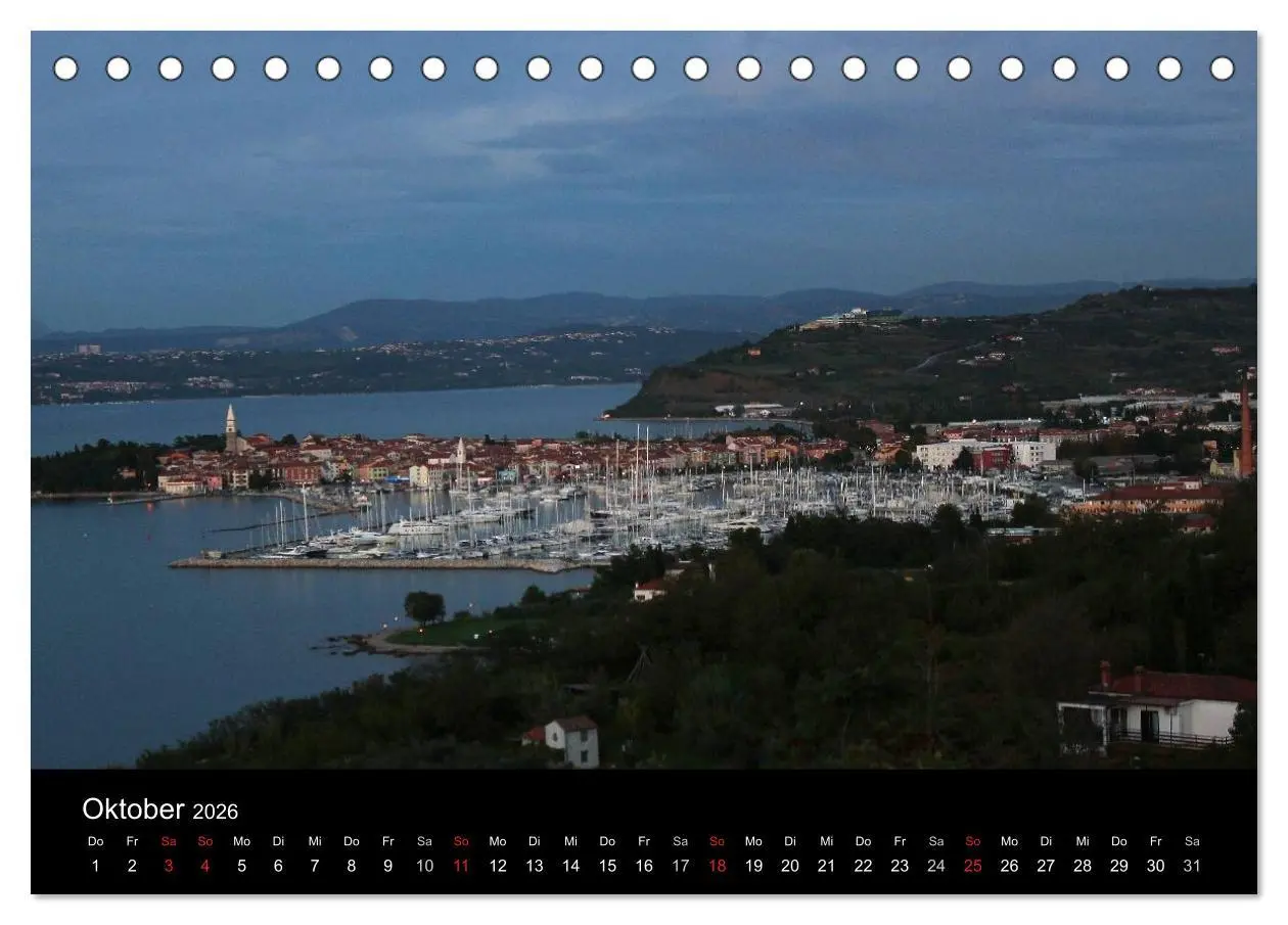 Bild: 9783516141931 | Istrien (Tischkalender 2026 DIN A5 quer), CALVENDO Monatskalender