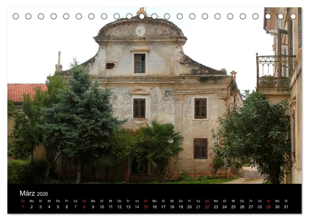 Bild: 9783516141931 | Istrien (Tischkalender 2026 DIN A5 quer), CALVENDO Monatskalender