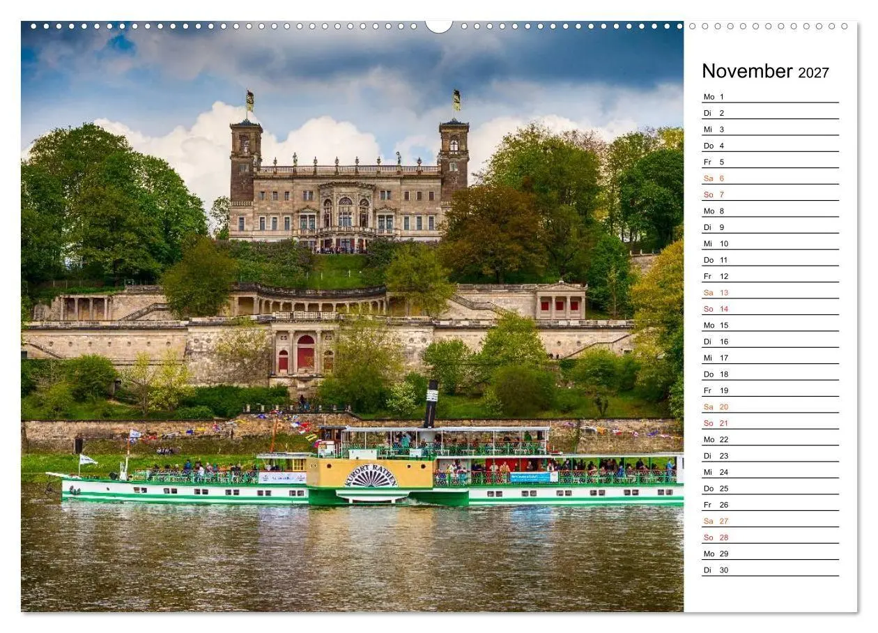 Bild: 9783569921931 | Schaufelraddampfer (Wandkalender 2027 DIN A2 quer), CALVENDO...