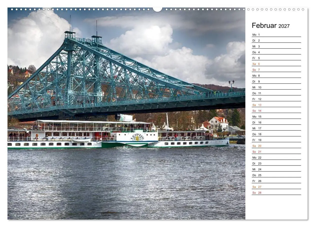 Bild: 9783569921931 | Schaufelraddampfer (Wandkalender 2027 DIN A2 quer), CALVENDO...