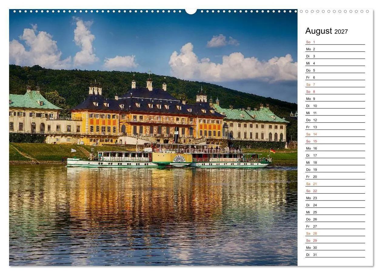 Bild: 9783569921931 | Schaufelraddampfer (Wandkalender 2027 DIN A2 quer), CALVENDO...