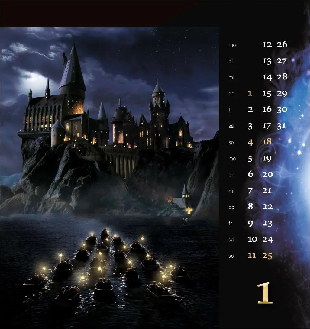 Bild: 9783756411931 | Harry Potter Filmplakate Postkartenkalender 2026 | Kalender | 13 S.