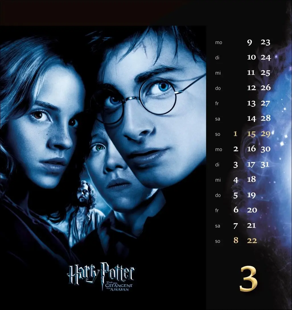 Bild: 9783756411931 | Harry Potter Filmplakate Postkartenkalender 2026 | Kalender | 13 S.