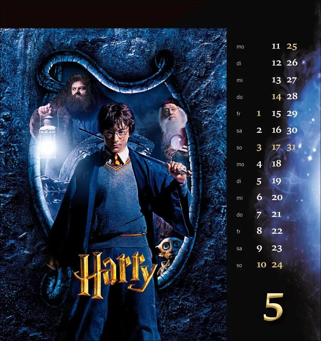 Bild: 9783756411931 | Harry Potter Filmplakate Postkartenkalender 2026 | Kalender | 13 S.