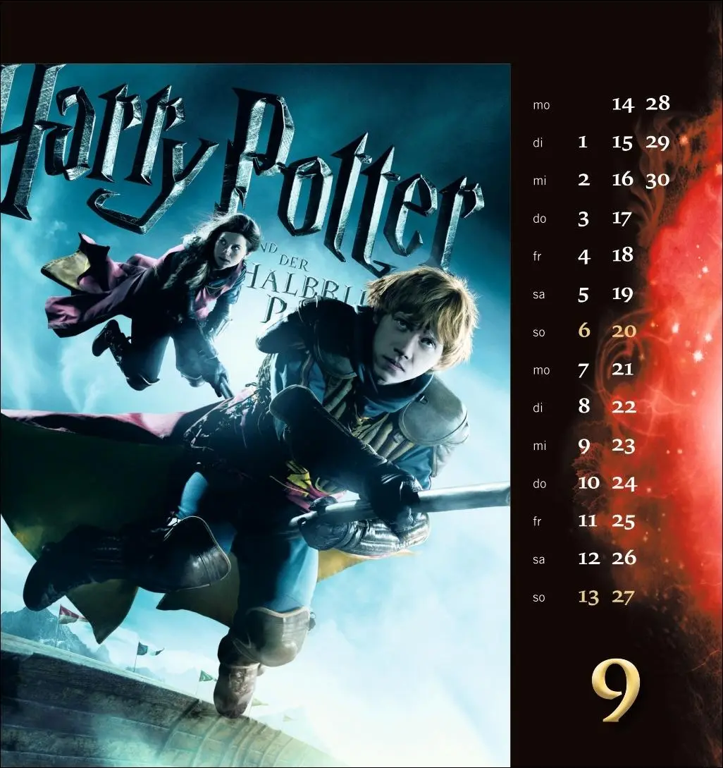 Bild: 9783756411931 | Harry Potter Filmplakate Postkartenkalender 2026 | Kalender | 13 S.