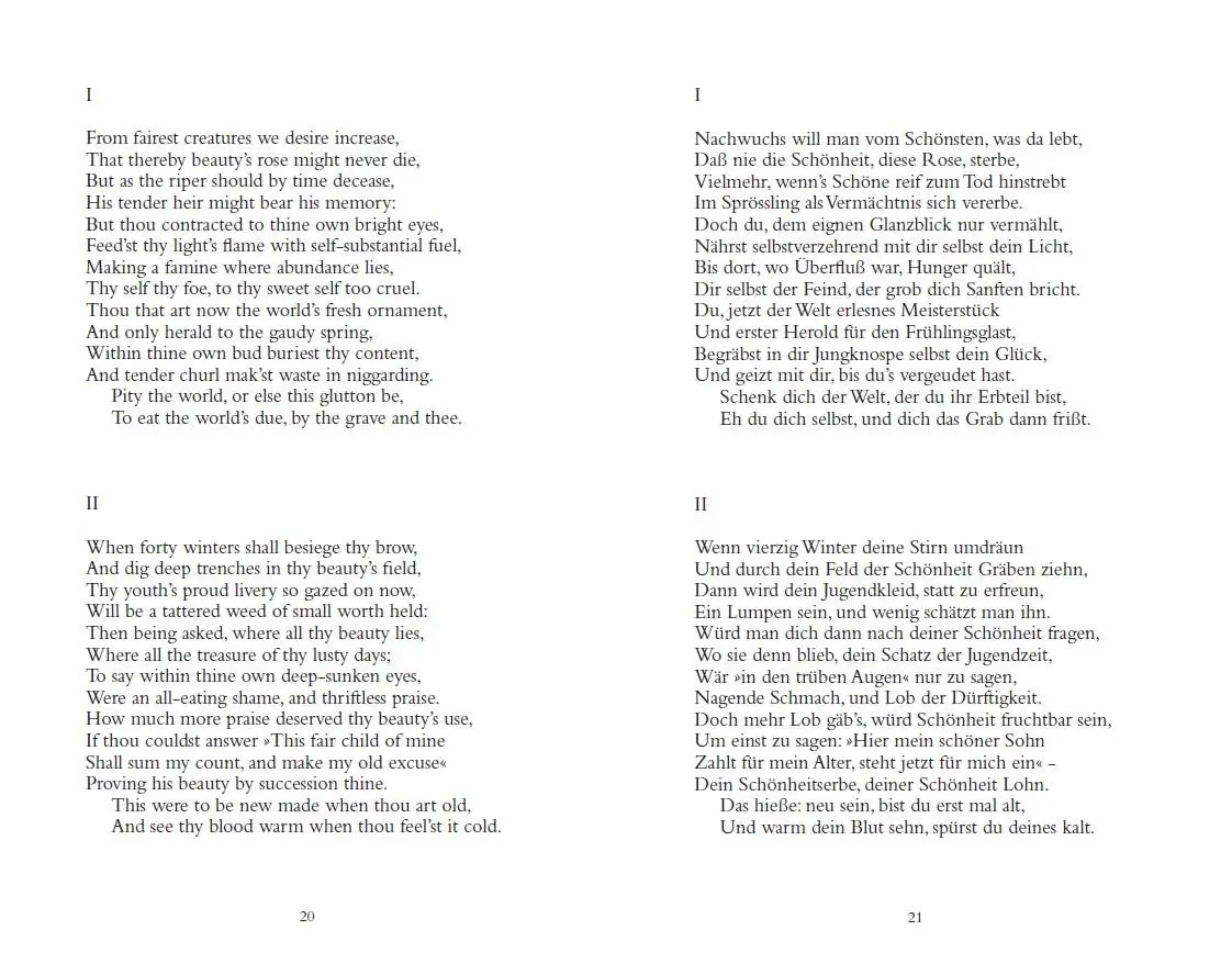 Bild: 9783897161931 | Sonette / Sonnets (Shakespeare Gesamtausgabe, Band 38) -...