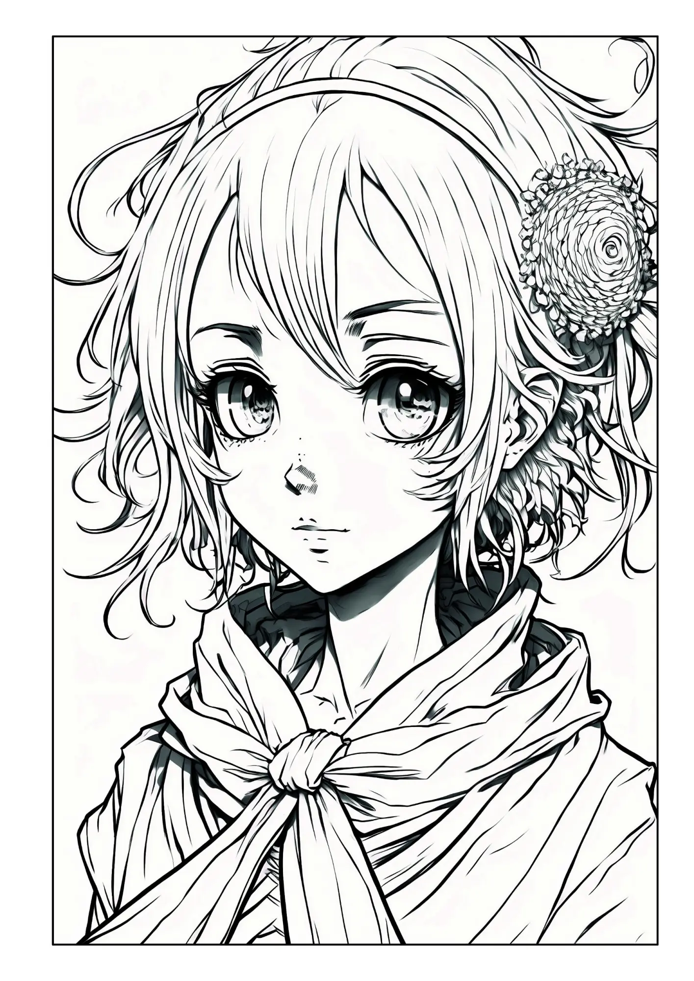 Bild: 9783986571931 | Manga Malbuch für Mädchen ab 8 Jahren mit 52 Ausmalbildern | Müller