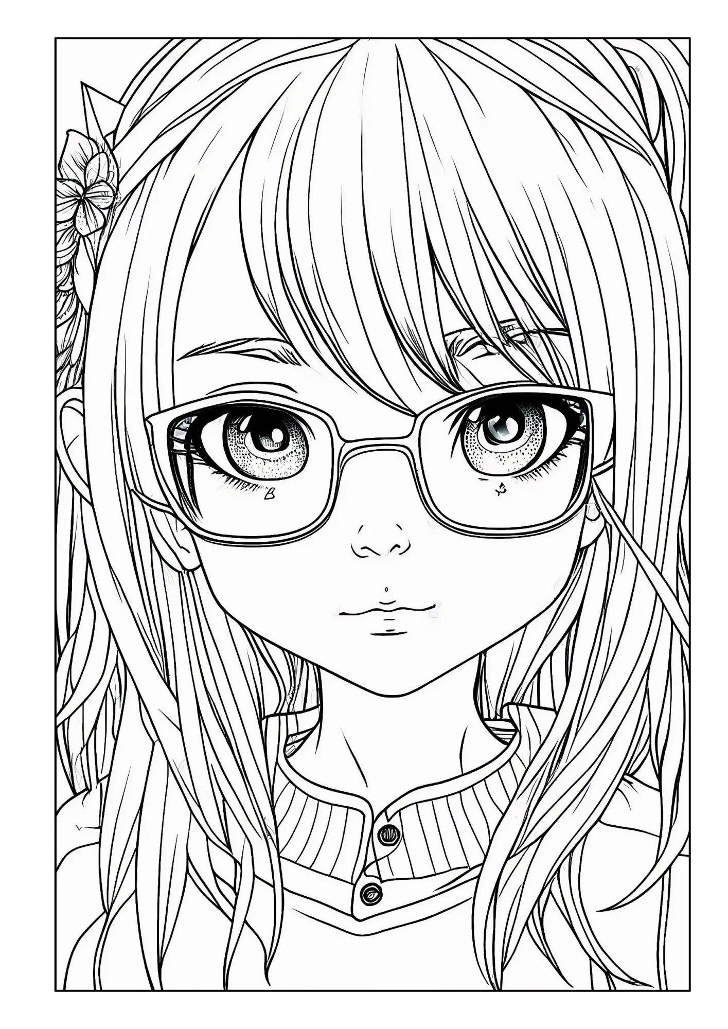 Bild: 9783986571931 | Manga Malbuch für Mädchen ab 8 Jahren mit 52 Ausmalbildern | Müller