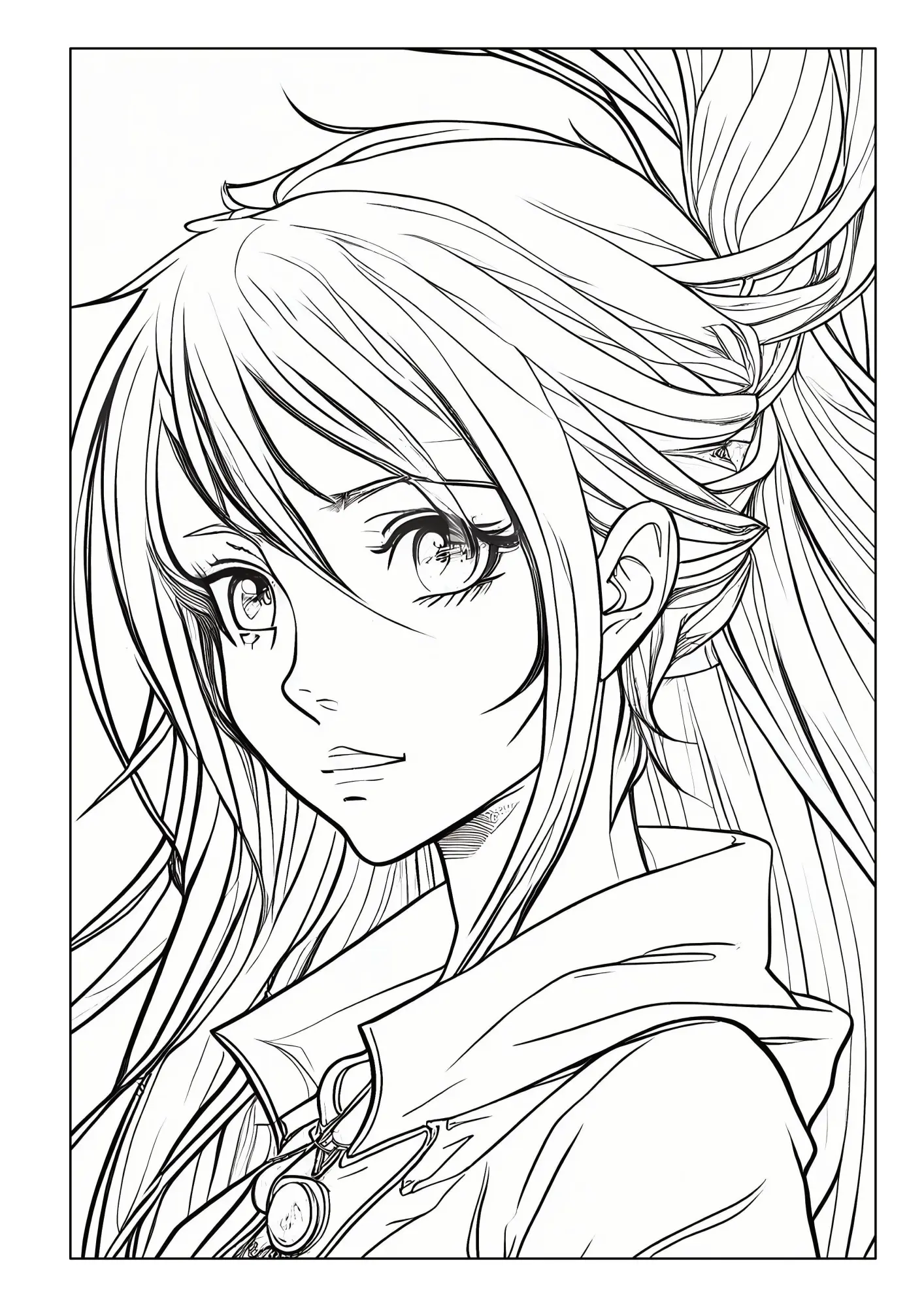 Bild: 9783986571931 | Manga Malbuch für Mädchen ab 8 Jahren mit 52 Ausmalbildern | Müller