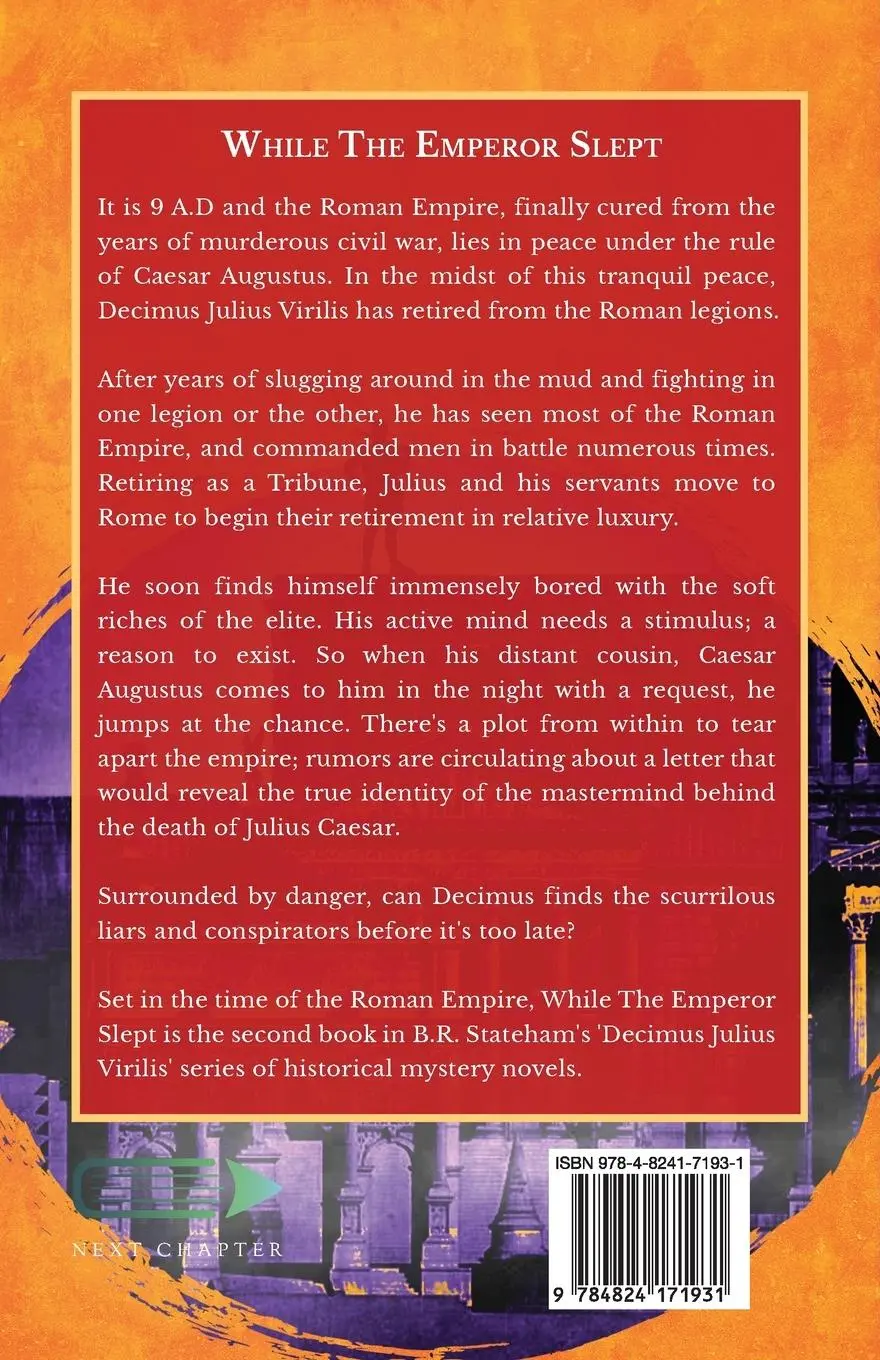 Rückseite: 9784824171931 | While The Emperor Slept | B. R. Stateham | Taschenbuch | Englisch