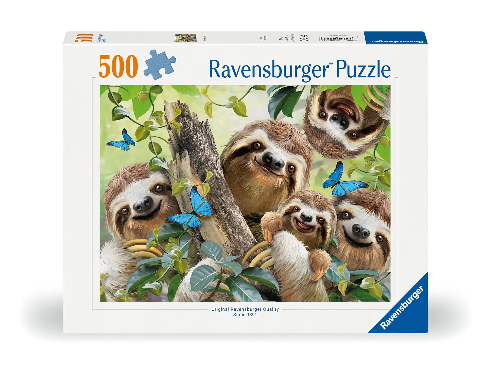 Cover: 4005555002031 | Erwachsenenpuzzle 500 Teile - Faultier Selfie | Spiel | 12000203