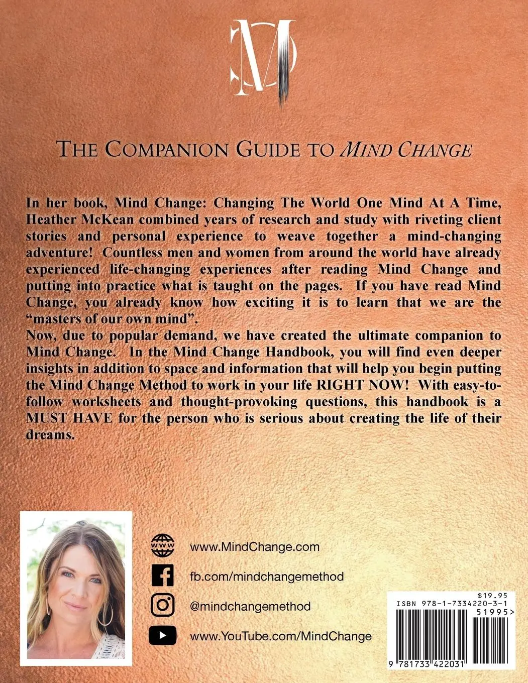 Rückseite: 9781733422031 | Mind Change Handbook | The Companion Guide | Heather McKean | Buch