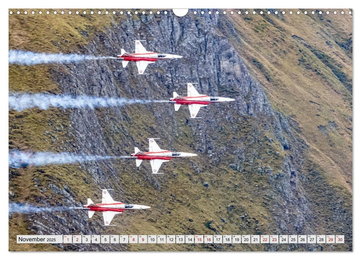 Bild: 9783383762031 | Axalp Airshow (Wandkalender 2025 DIN A3 quer), CALVENDO Monatskalender