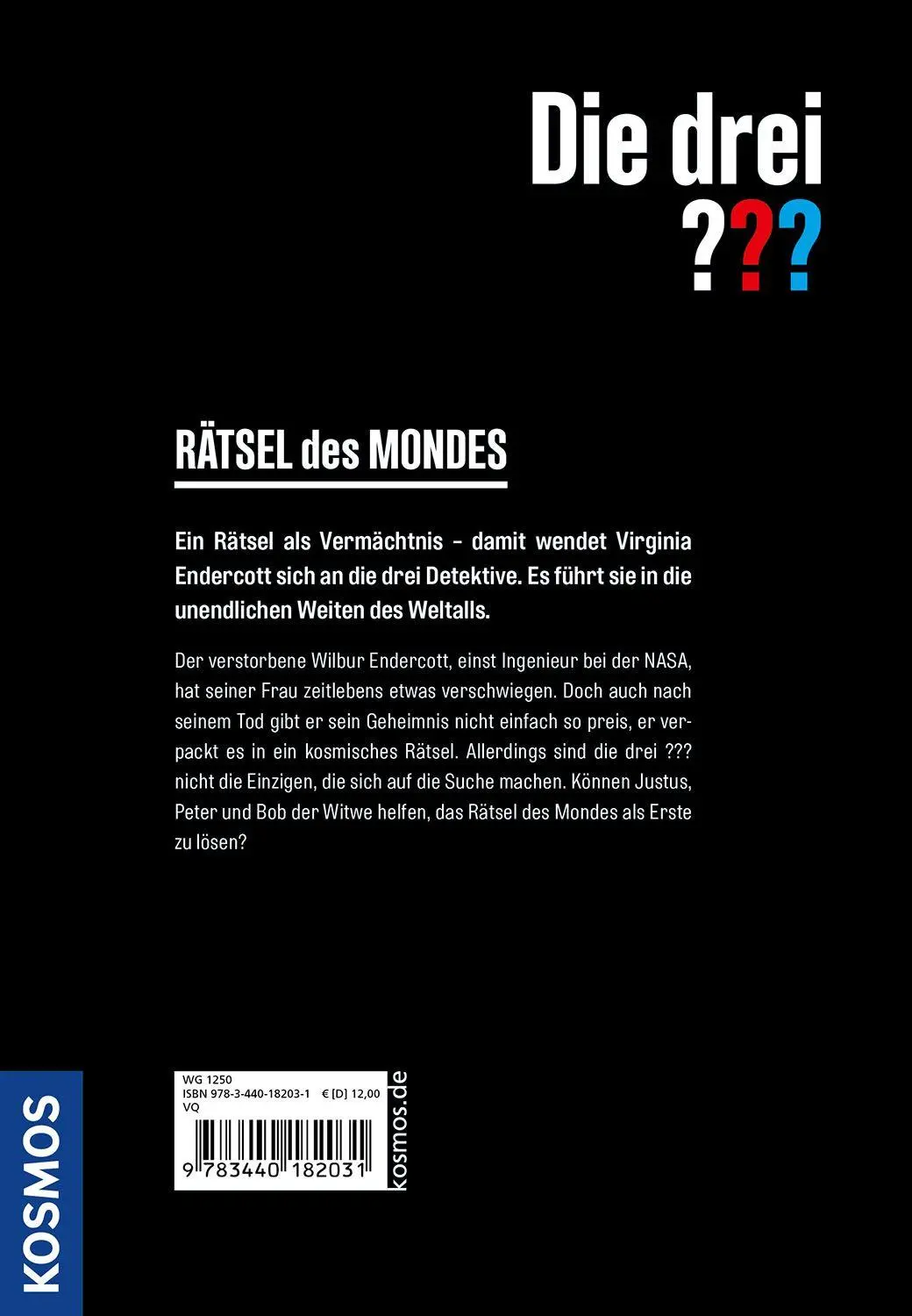 Bild: 9783440182031 | Die drei ??? Rätsel des Mondes | Hendrik Buchna | Buch | Die drei ???