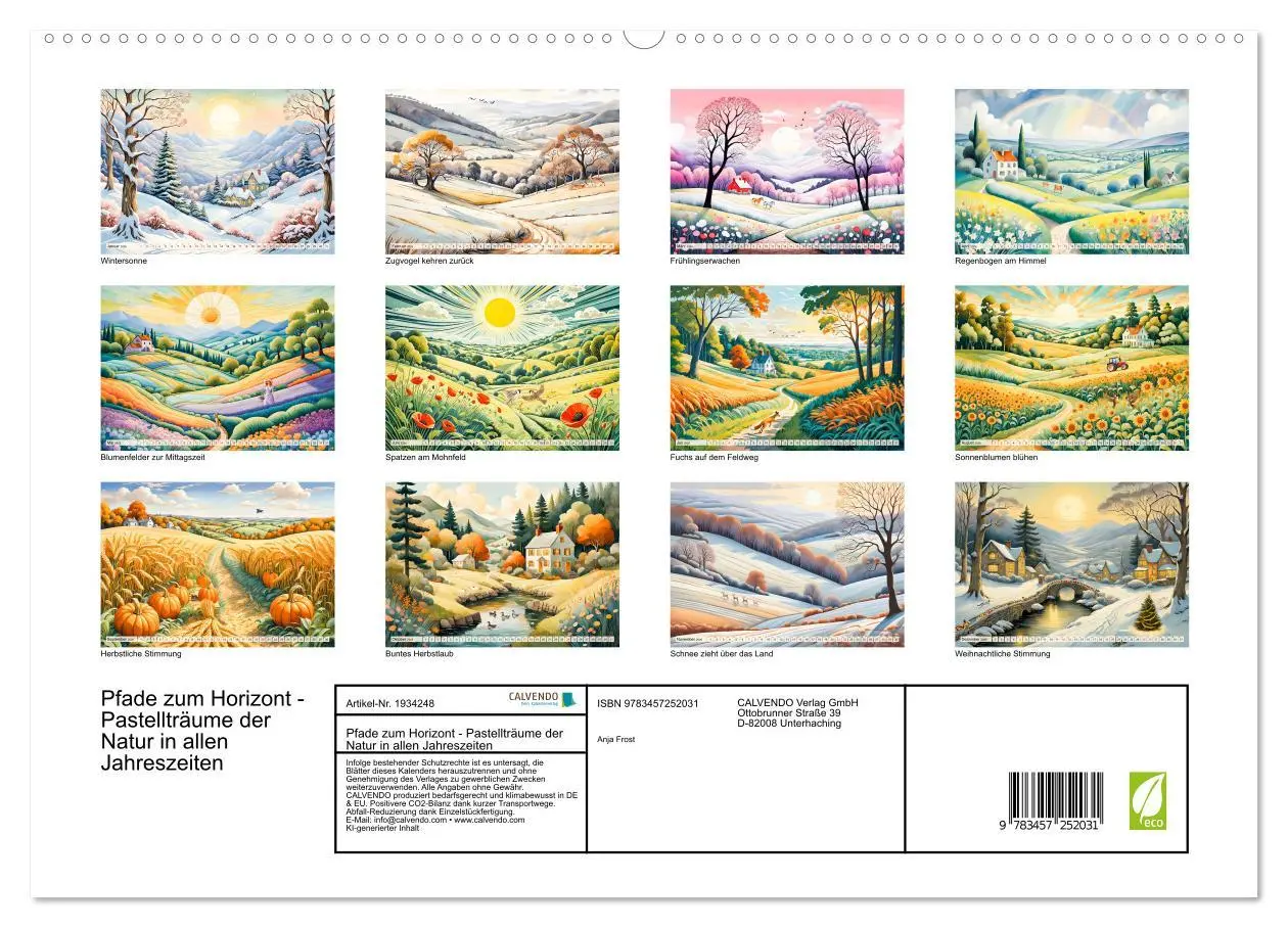 Bild: 9783457252031 | Pfade zum Horizont - Pastellträume der Natur in allen Jahreszeiten...