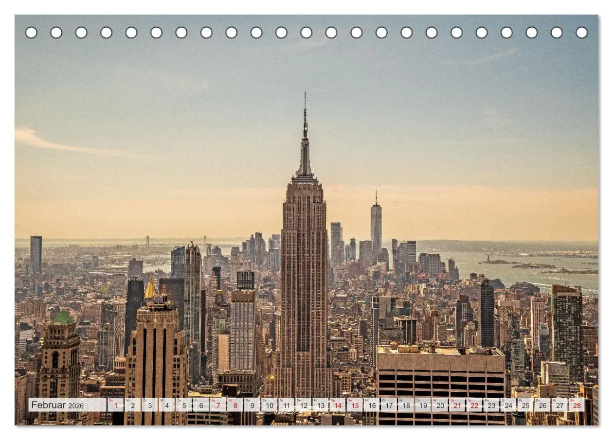 Bild: 9783457562031 | Mein New York Michael Jaster (Tischkalender 2026 DIN A5 quer),...