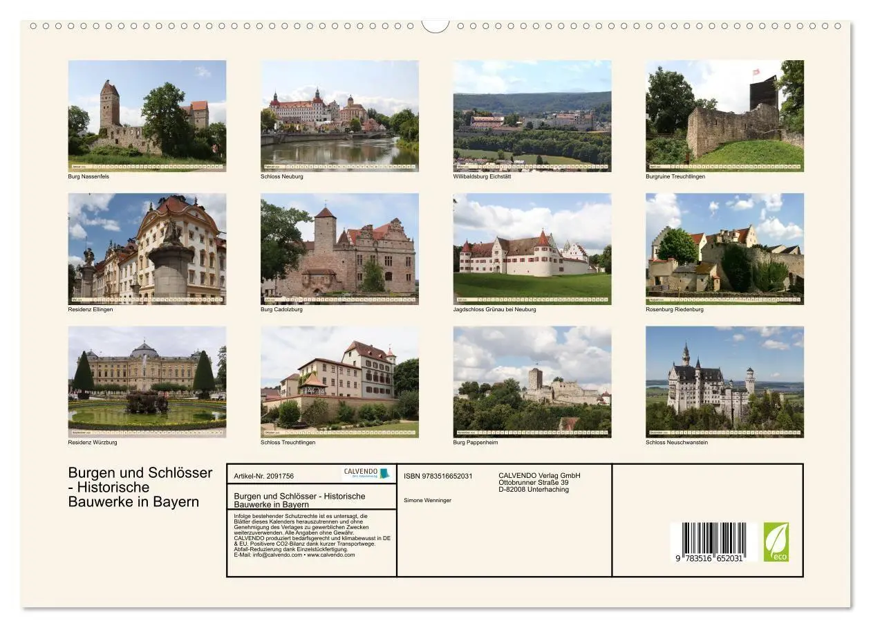 Bild: 9783516652031 | Burgen und Schlösser - Historische Bauwerke in Bayern (hochwertiger...