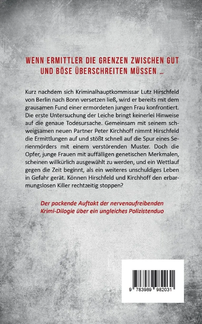 Rückseite: 9783989982031 | Finsterherz Ein packender Kriminalroman mit einem ungewöhnlichen...
