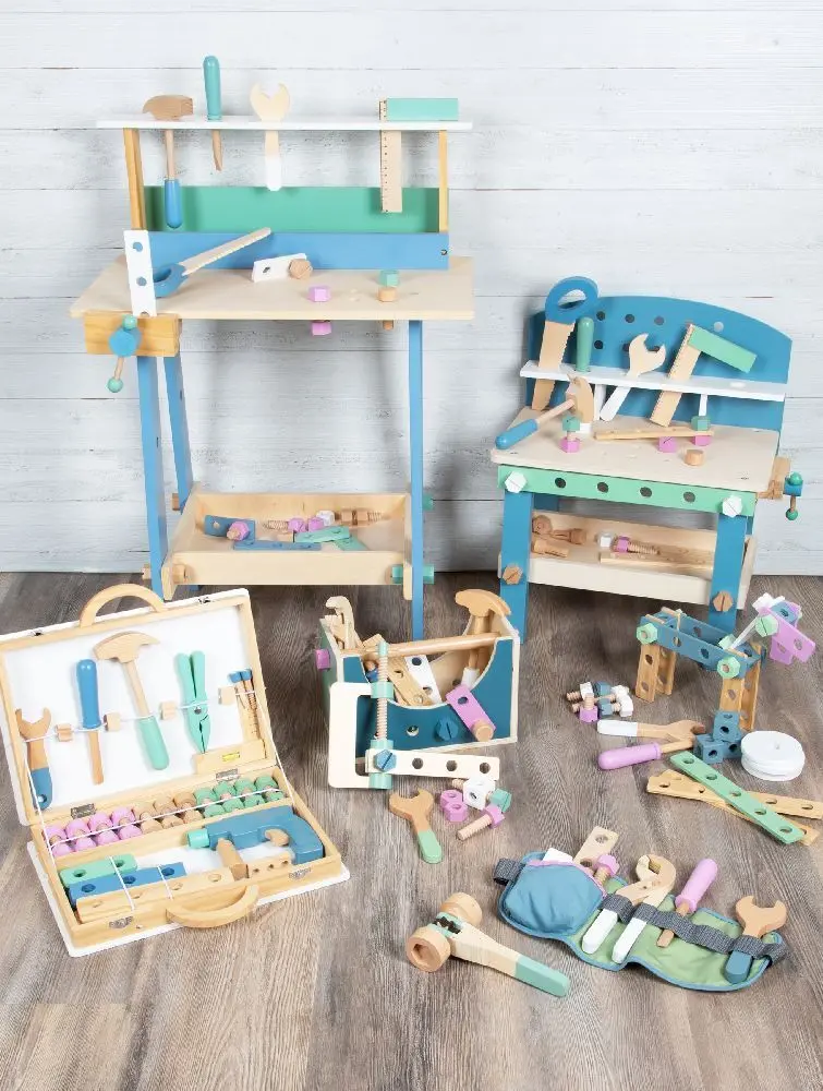 Bild: 4020972122131 | Werkzeugkasten 2 in 1 Nordic | small foot-Bunt-Verpackung | 12213